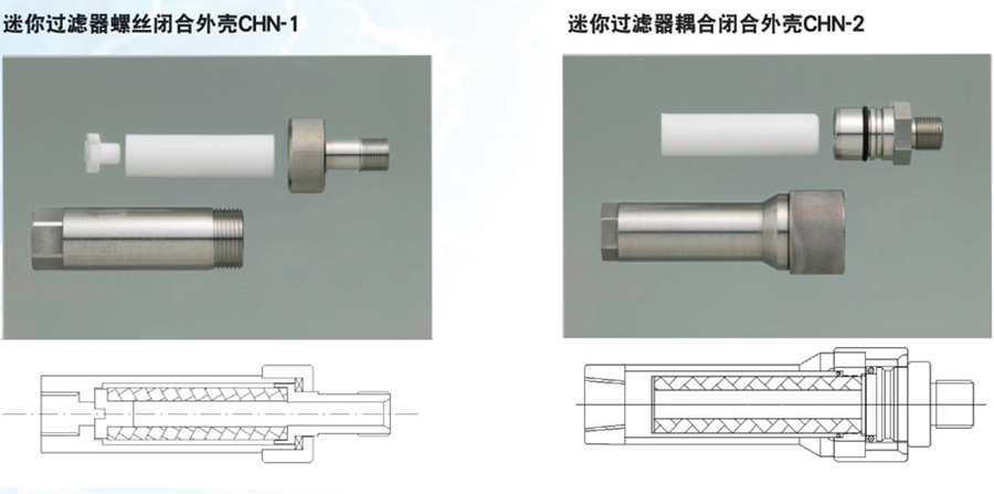 JNC小流量迷你過濾器（CHN-1、CHN-1）